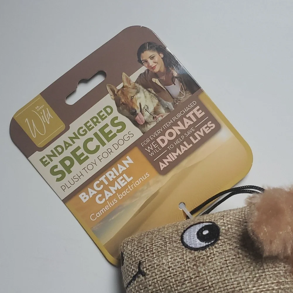 Bactrian Camel Squeak Toy-OS